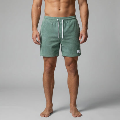 Men's Striped Swim Shorts