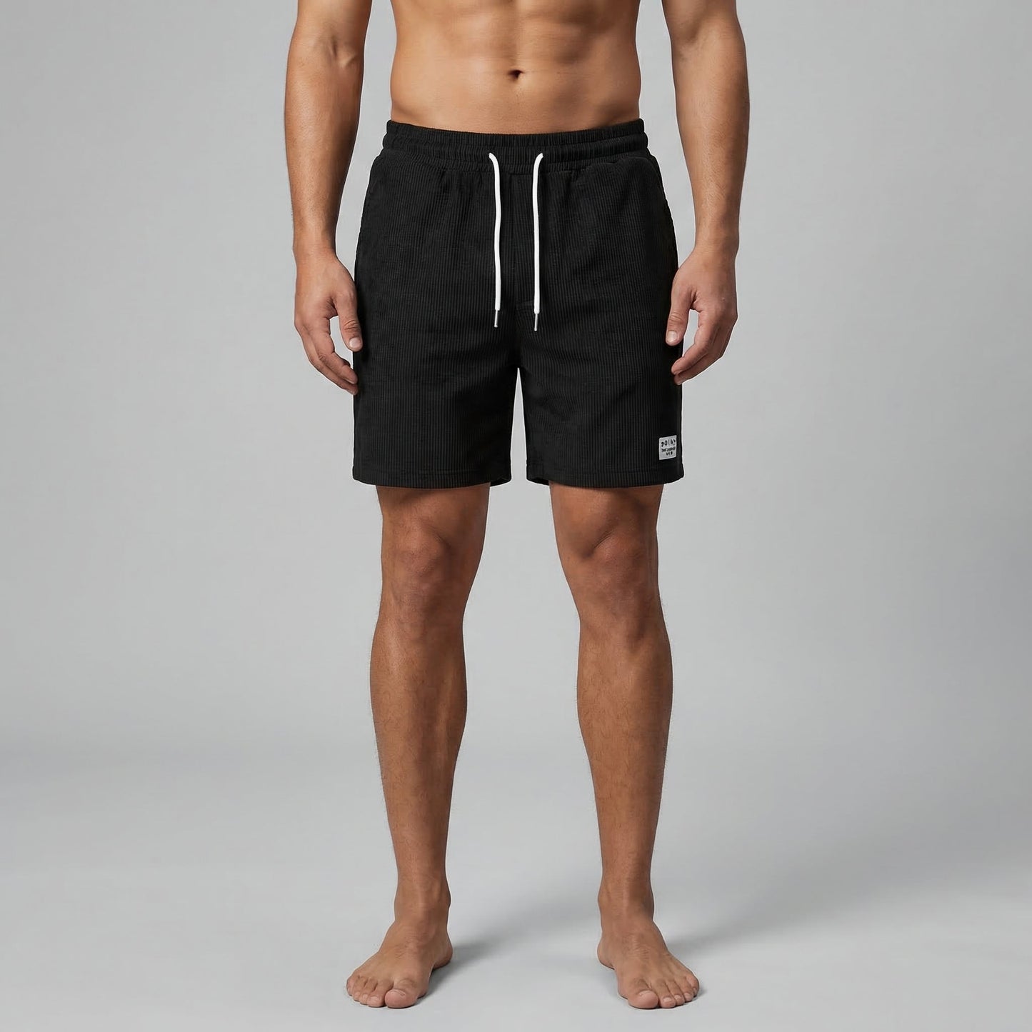 Men's Striped Swim Shorts