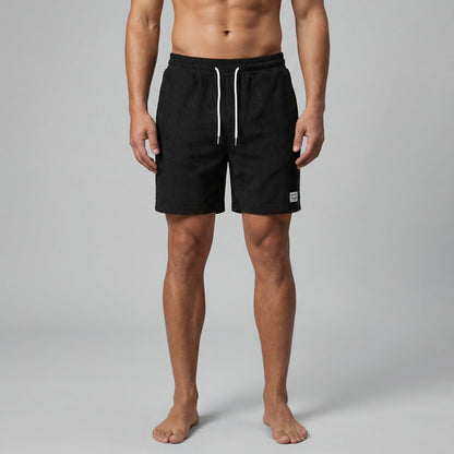 Men's Striped Swim Shorts