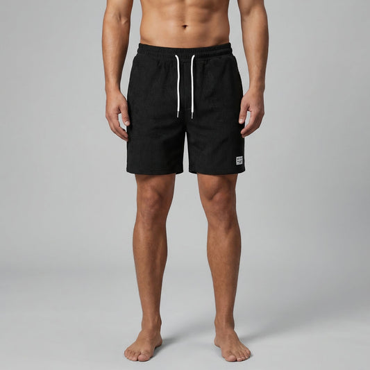 Men's Striped Swim Shorts
