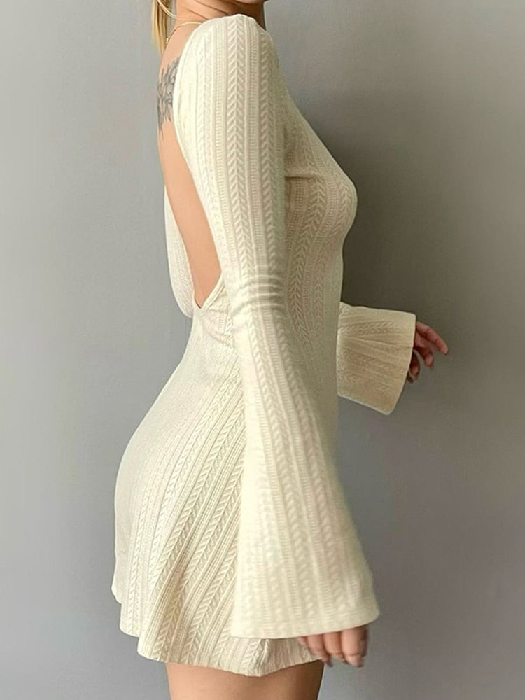 Nola - Casual Backless Sexy Mini Dress
