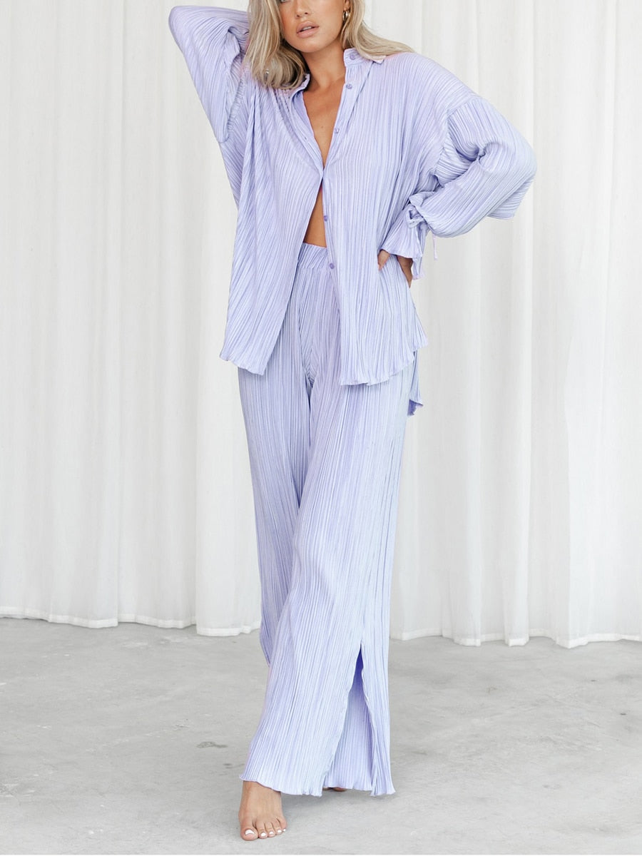 Sevy - Two piece set Long Sleeve Elegant